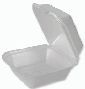 Foam Hinged Lid Containers
