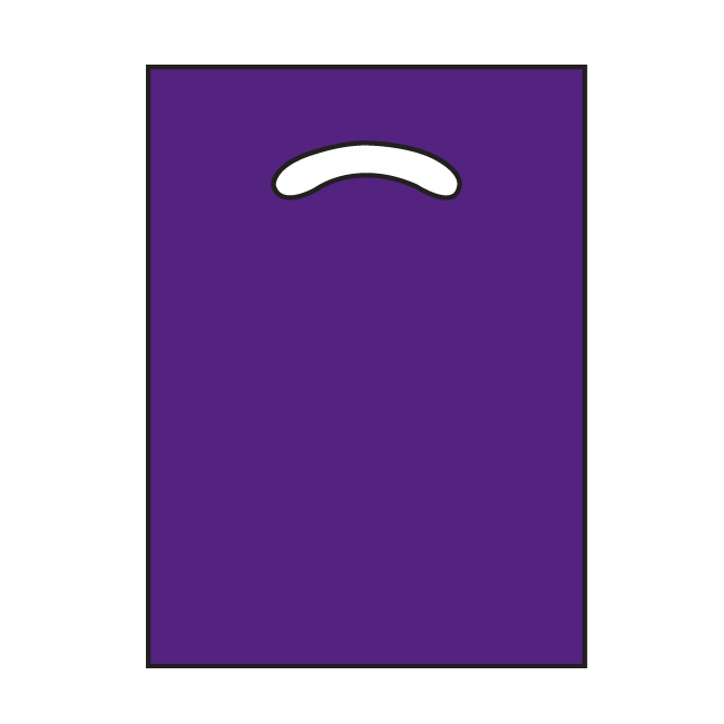 Purple Thick Gloss Plastic Bags Purple Thick Gloss Plastic Bags