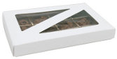 Rectangular Covers with Windows for One-Pound Folding Candy Boxes