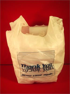 Square Bottom T-Shirt Style Bag (250) - Stewart's Packaging, Houston