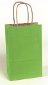 Bright Green Tinted Shopper with Shadow Stripes