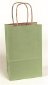 Sage Tinted Shopper with Shadow Stripes