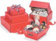 Red Satin Specialty Corrugated