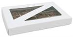 Rectangular Covers with Windows for One-Pound Folding Candy Boxes