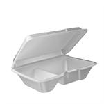 All Purpose 2 Comp. Foam Hinged Lid Container - 205HT2 (200)