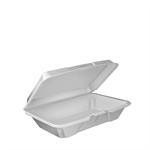 All Purpose Shallow Foam Hinged Lid Container - 206HT1 (200)
