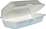 Hot Dog Foam Hinged Lid Container - 72HT1 (500)