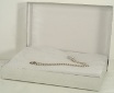 7 x 5 x 1.25 White Jewelry Boxes / 50