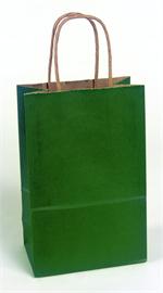 Forest Green Tinted Shopper with Shadow Stripes - Stewart's Packaging, Houston