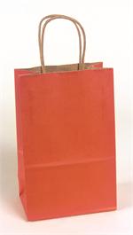 TerracottaTinted Shopper with Shadow Stripes