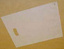 12x15 Clear Frosted Merchandise Bag / 1000 CS