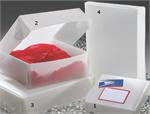 Recycled Polyethelene Frosted Boxes - Stewart's Packaging, Houston