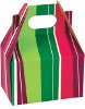 Holiday Stripe Gable Boxes (100)