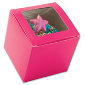 4 x 4 x 4 Medium Cupcake Boxes with Square Windows