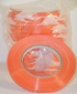 Orange Vinyl Tape - 0.375 inch, 2.4 mil