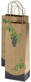 Vintage Find Kraft Paper Wine Shopping Bag, 100% recycled